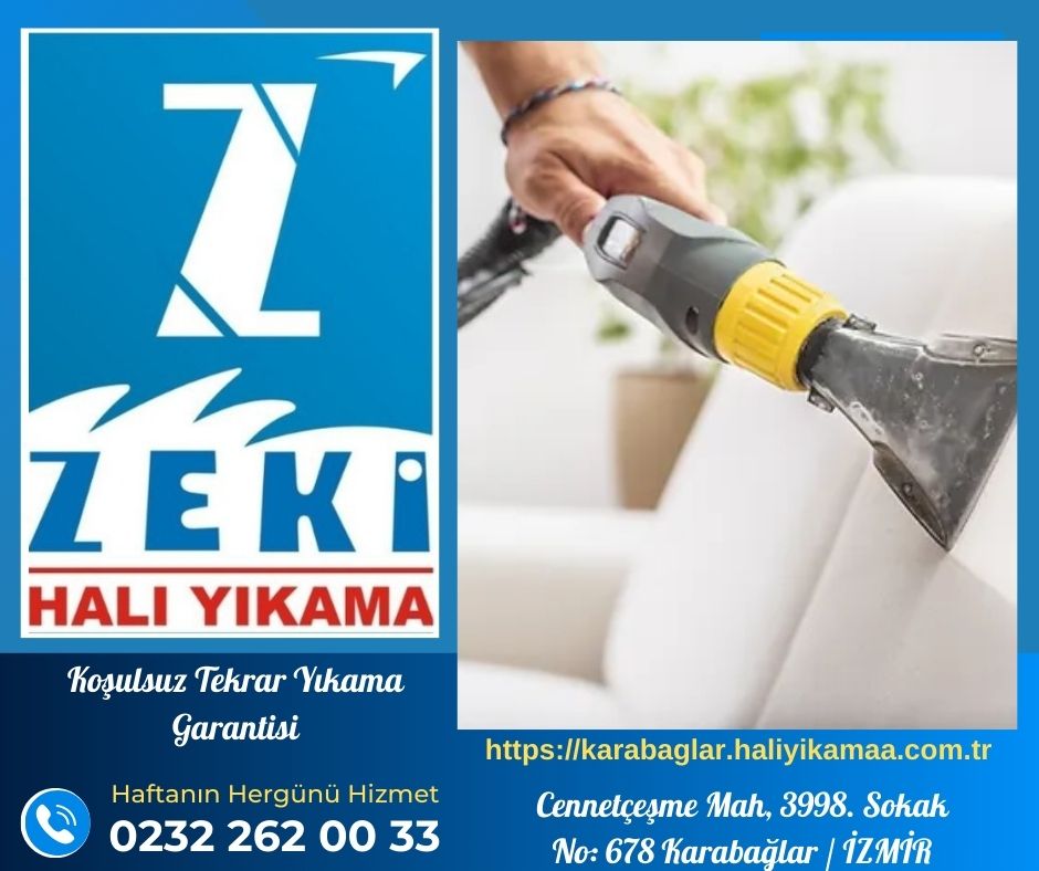 karabağlar koltuk yıkama